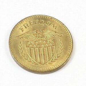 Vintage Freedom Gaming Token with Eagle No Cash Value